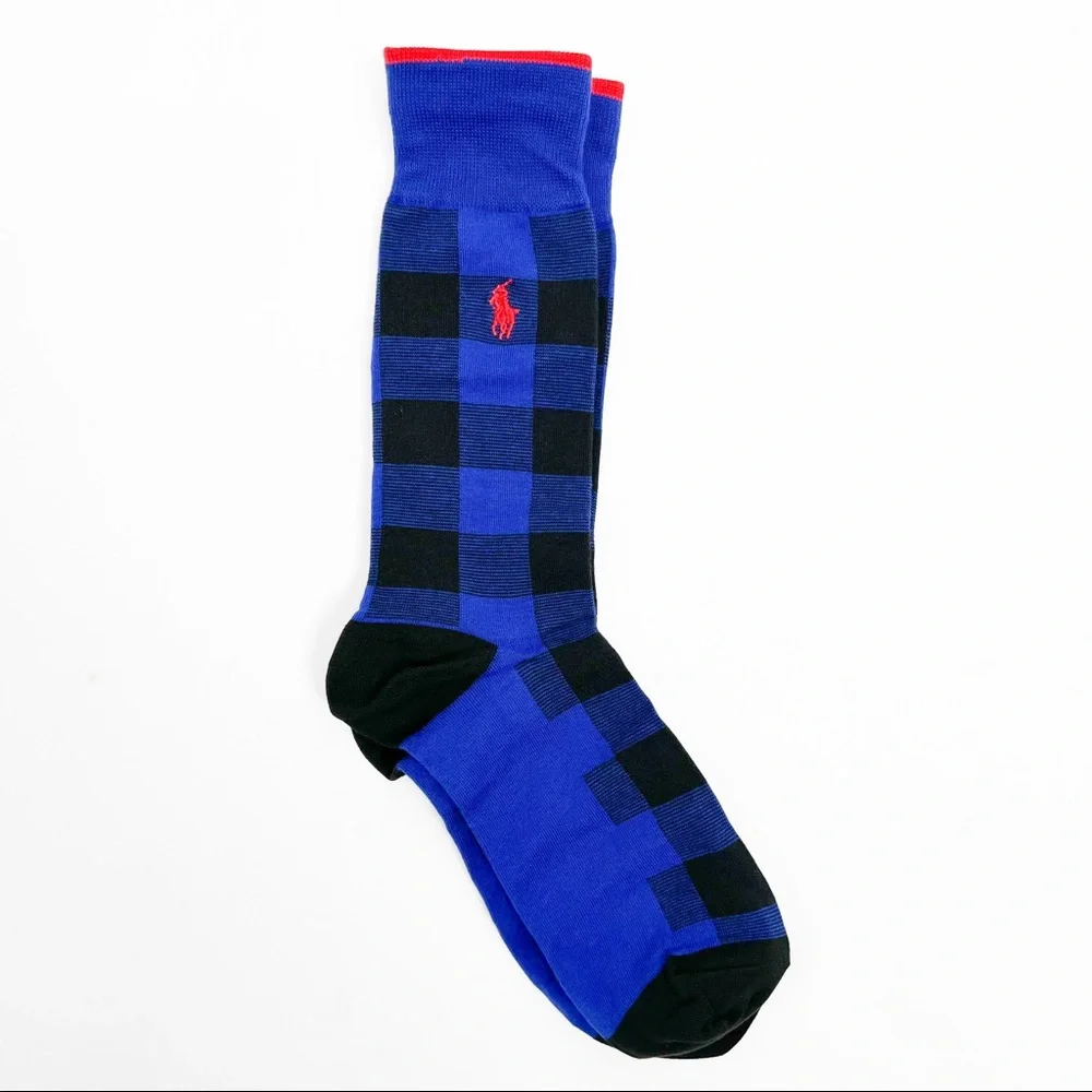Polo Ralph Lauren Cortina Bear 3 Pack Socks Gift Box Royal / Navy - Picture 5 of 10